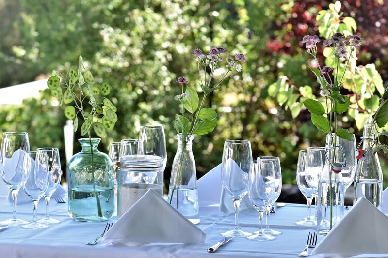 Summer garden parties
